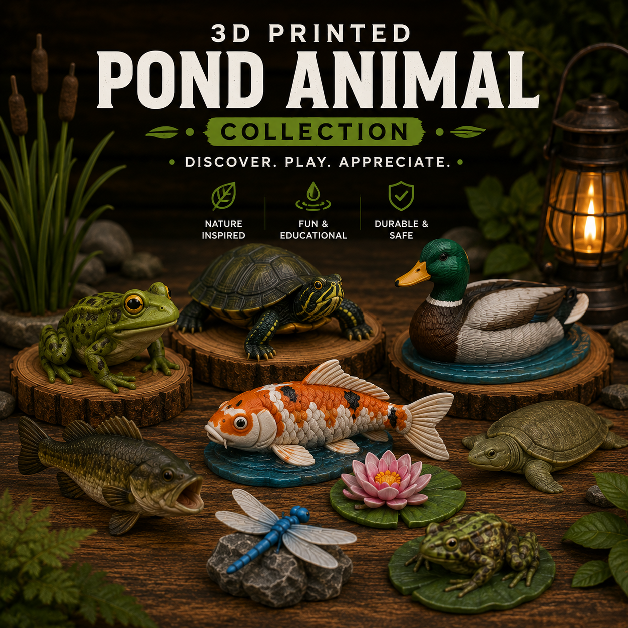 Pond Animals
