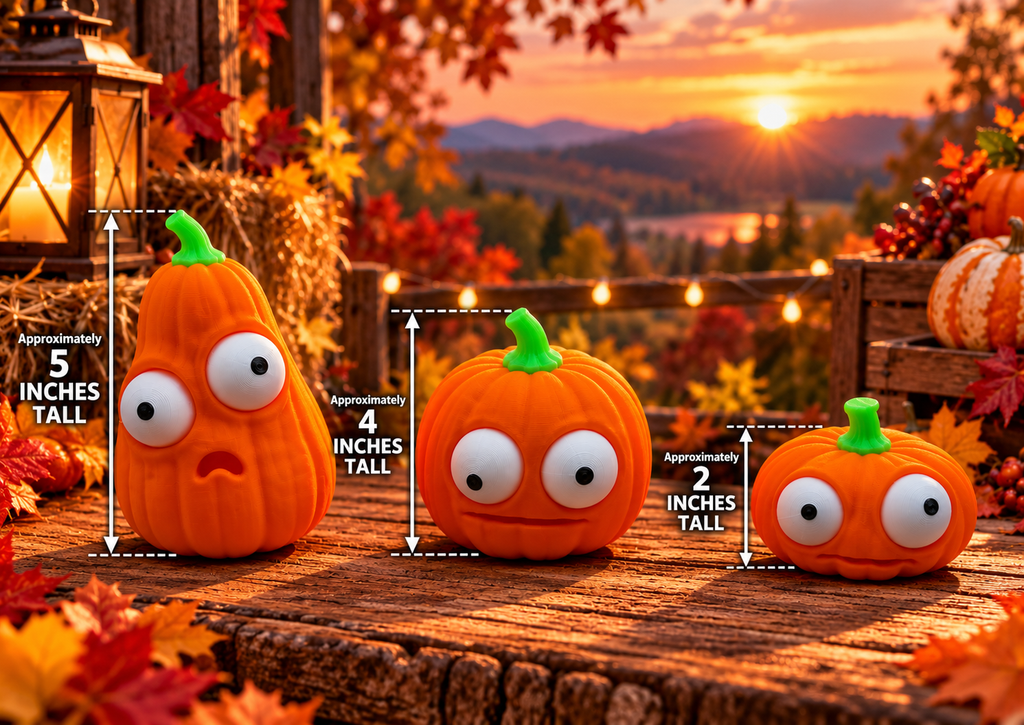 Goofy Pumpkin Set