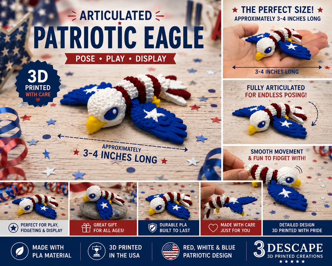 Fourth Of July Eagle