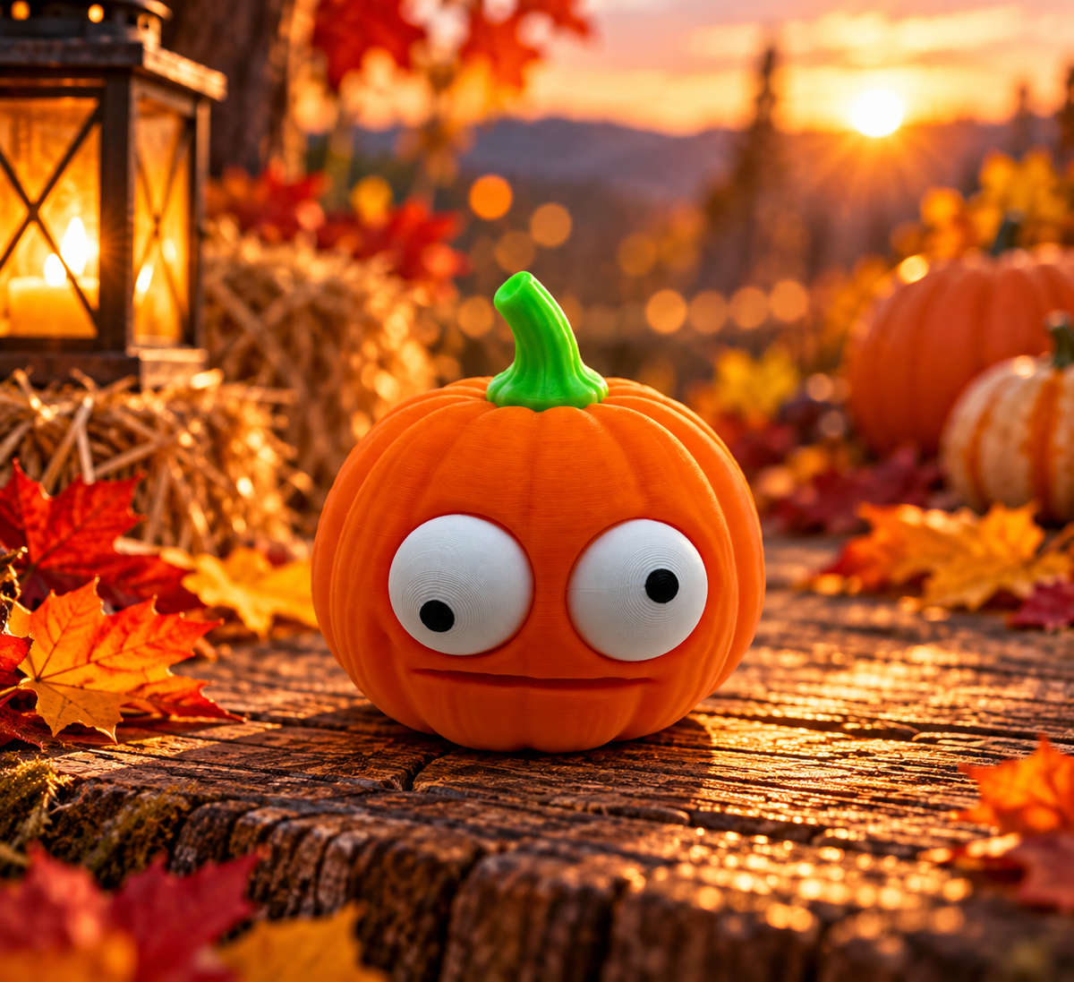 Goofy Pumpkin Set