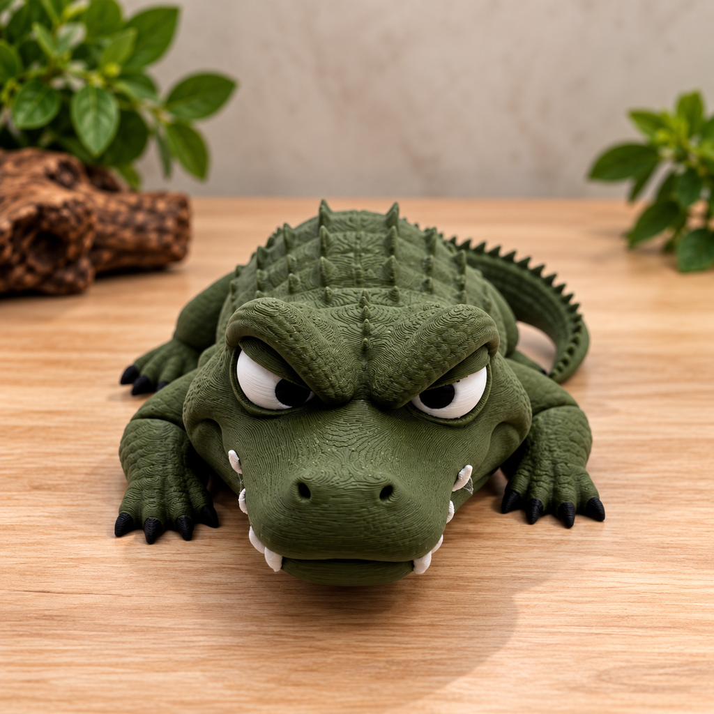 Grumpy Crocodile
